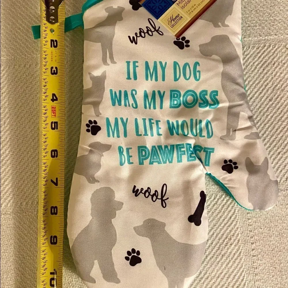 Home Collection Oven Mitt, 